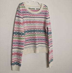 Girl's Fair Isle Gap Sweater XXL